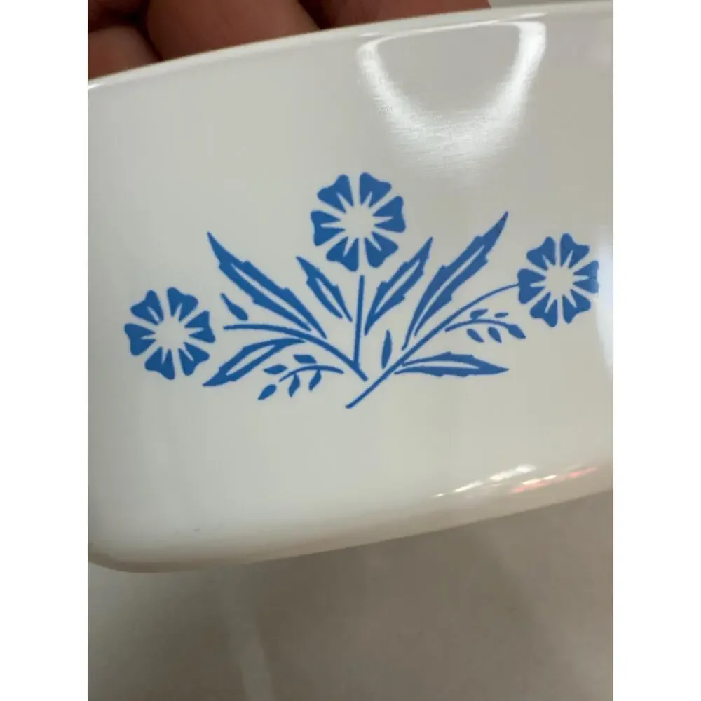 Vintage Corning Ware Cornflower 3/4 Cup Petite Pan Pour Spout Mini Saucepan USA
